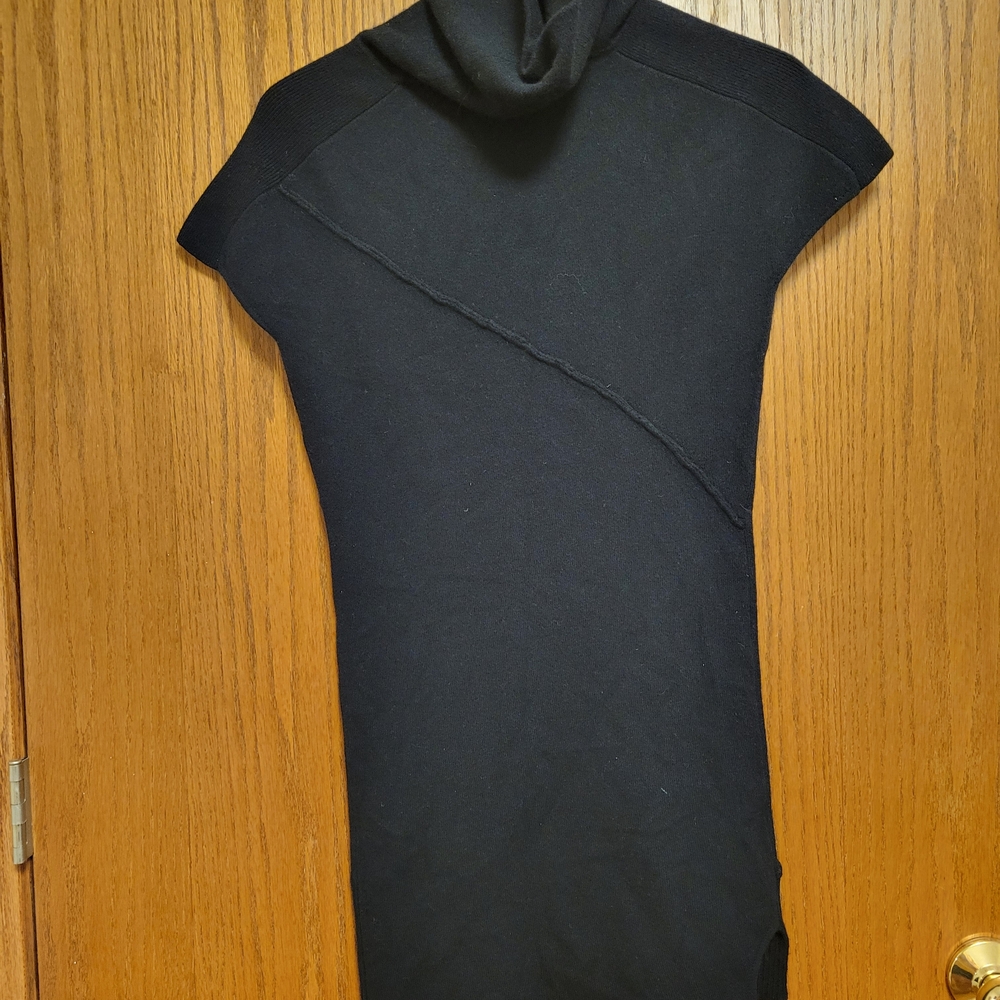 Wyatt Black Wool Mini Dress XS NEW!